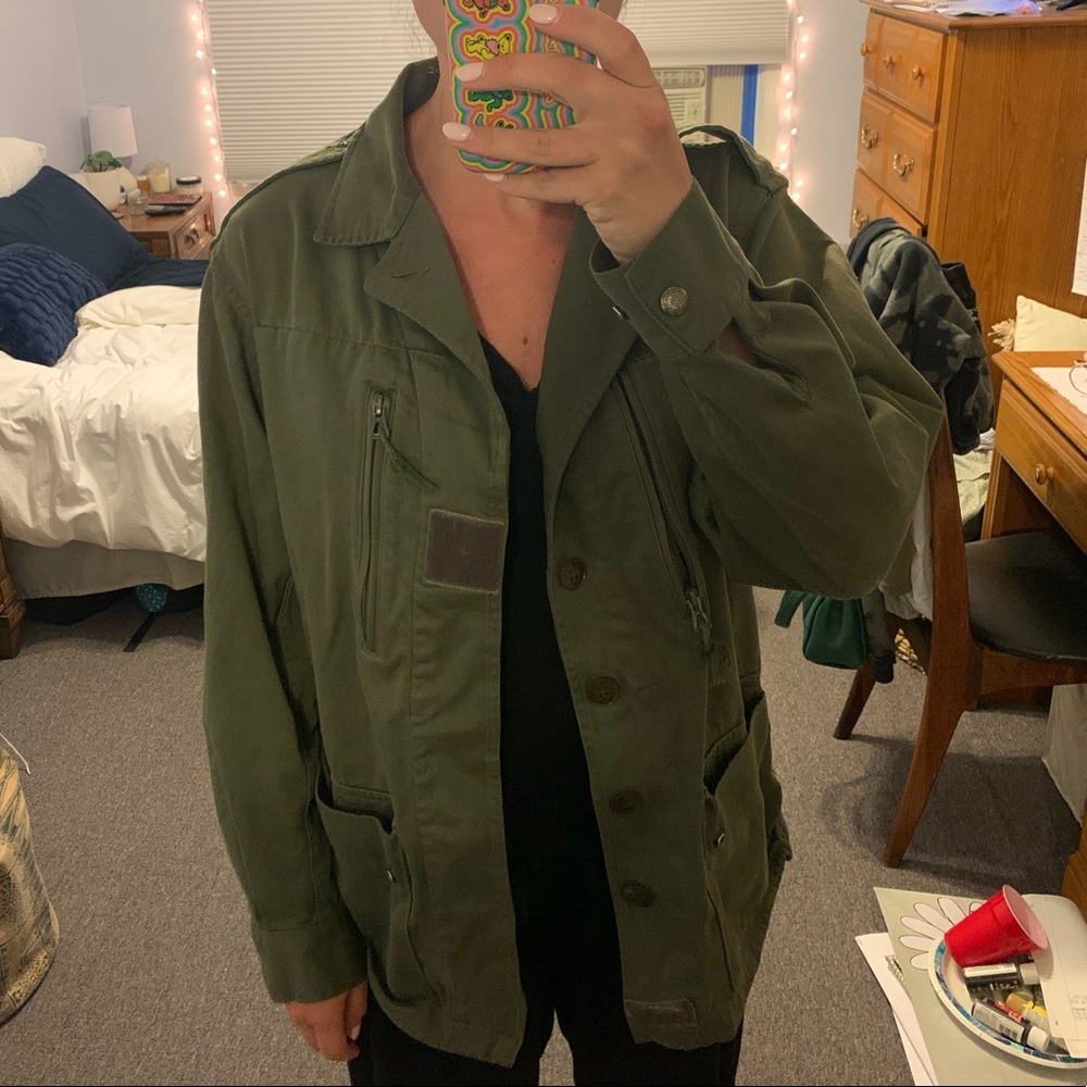 Army Green Utility/Military Jacket